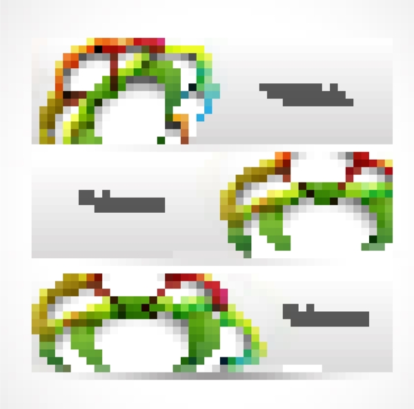 現(xiàn)代圖形banner矢量素材3