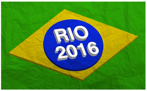 rio里约巴西奥运会绿色背景
