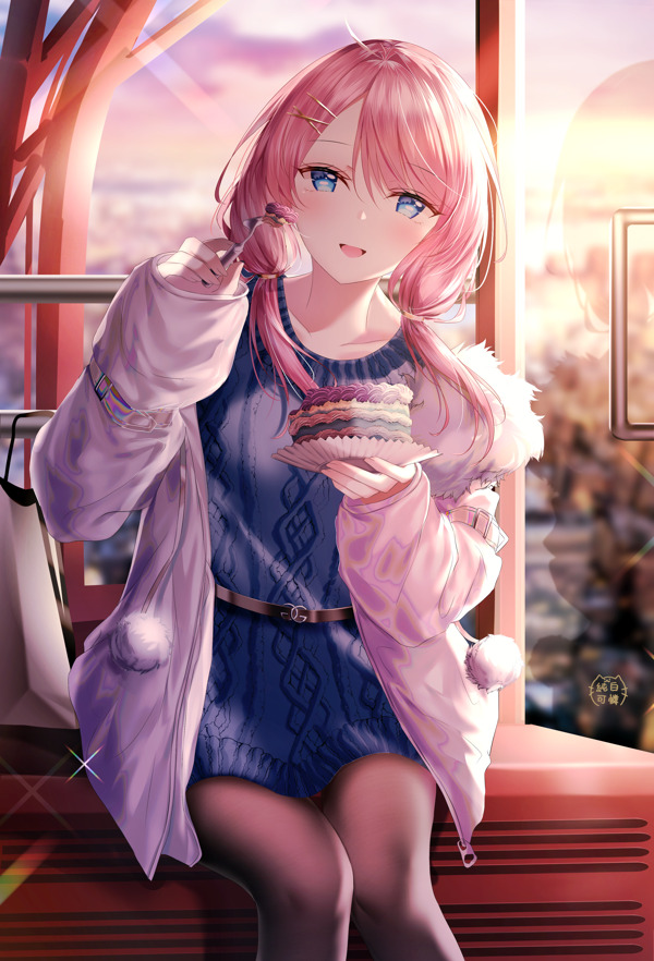 彩色人物動漫插畫背景