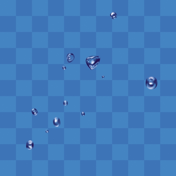 水珠系列psd素材15