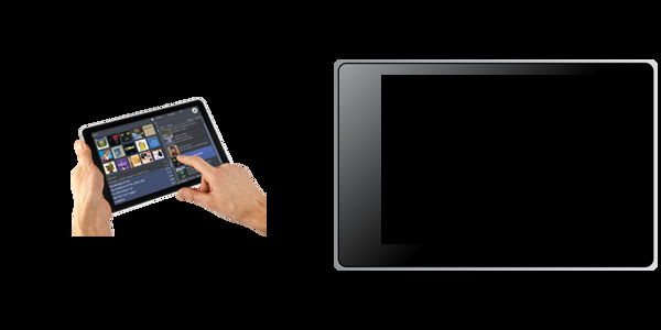 安卓平板电脑免抠png透明图层素材