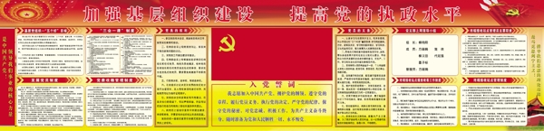 黨建展板圖片