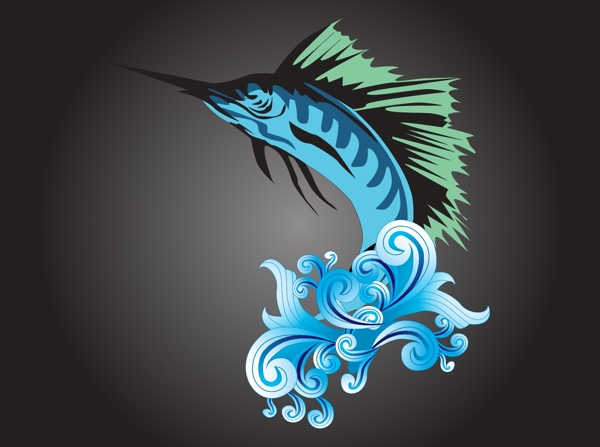 漂亮的金槍魚