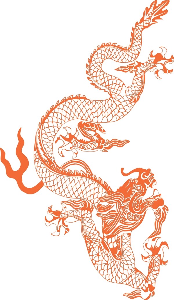 龍矢量圖下載