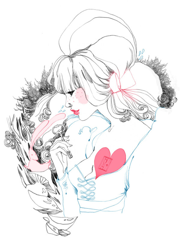 位圖插畫時尚插畫人物插畫插畫師免費素材