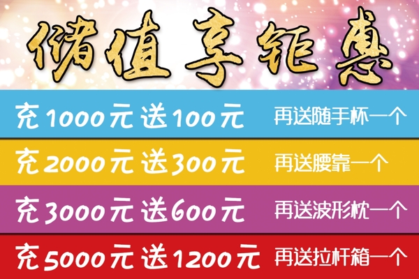 儲值吊旗圖片