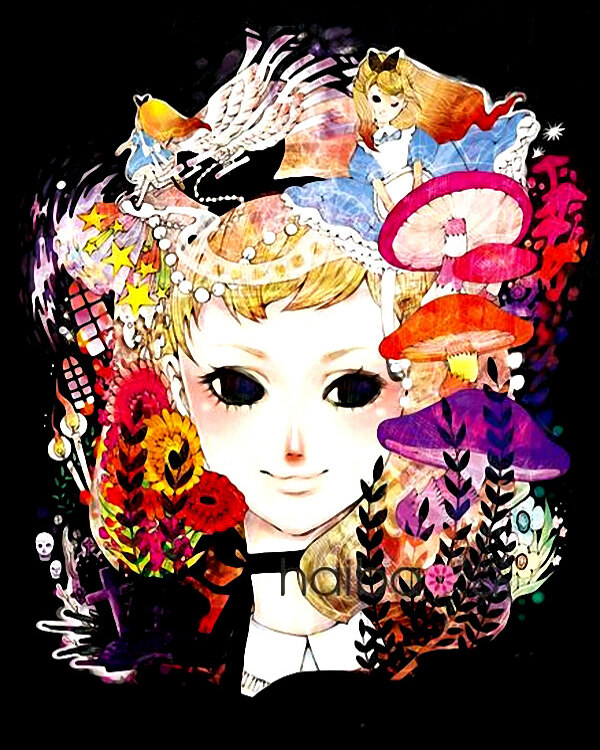 位圖抽象人物女人美女免費(fèi)素材
