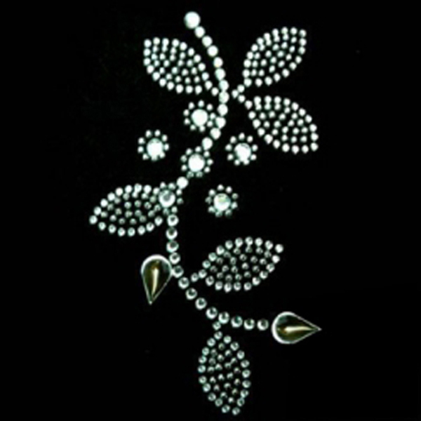 燙鉆植物樹葉樹枝植物花紋免費(fèi)素材