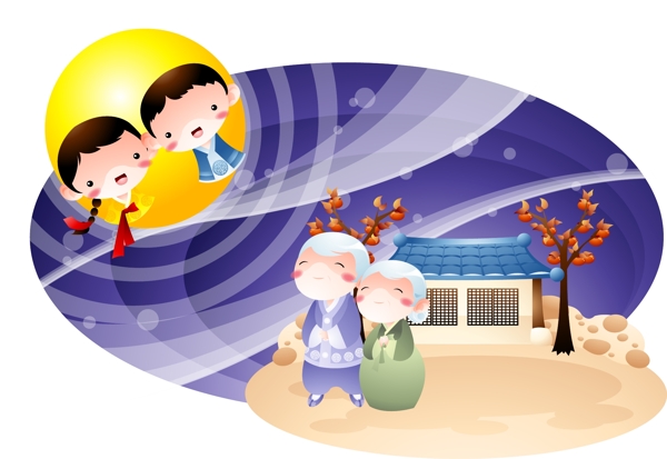 卡通兒童插畫(huà)圖片
