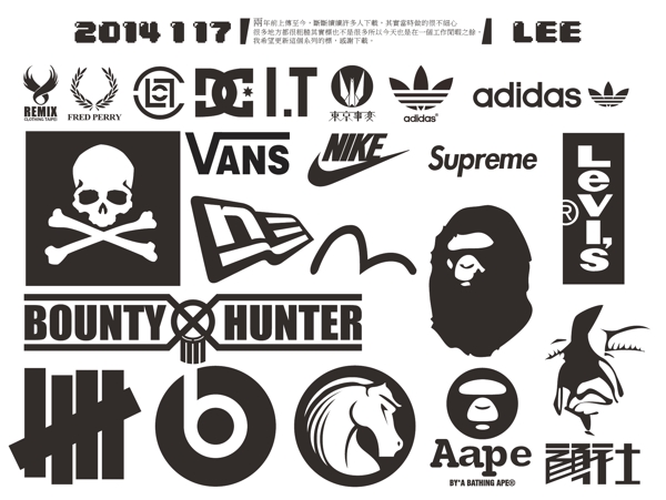 潮流logo矢量素材圖片