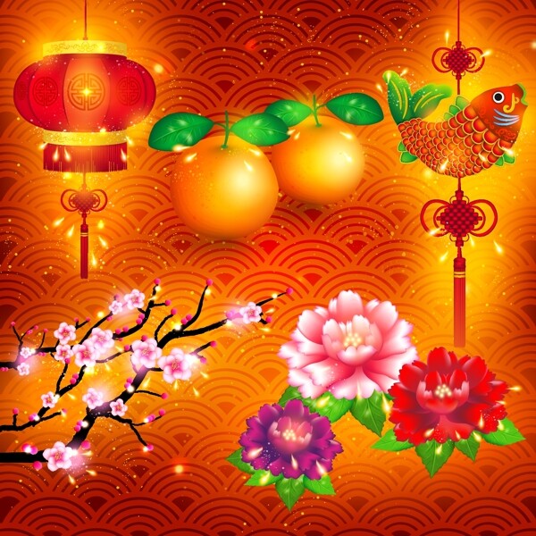 中式傳統(tǒng)花紋