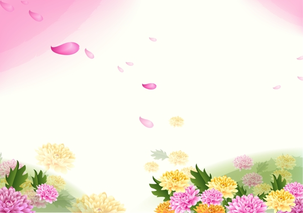 粉色鲜花