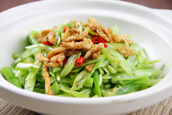 砂鍋四季豆圖片