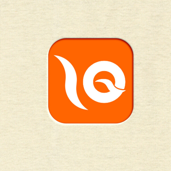 手机logo设计手机字母L和Q组合