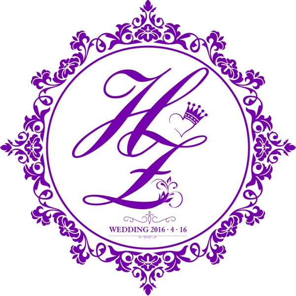 婚禮logo