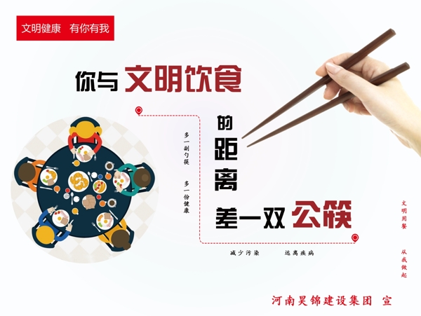 公筷文明餐饮图片