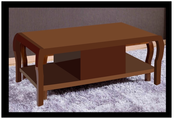 棕色家具柜子插图