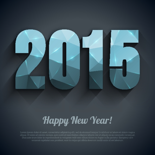 2015年新年矢量