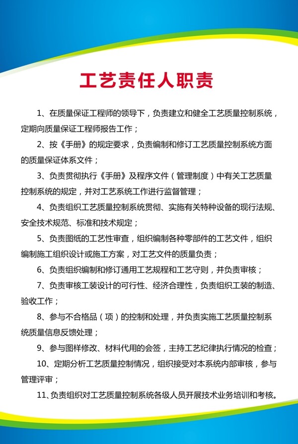 公司制度展板