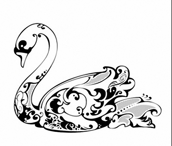 位圖成熟優(yōu)雅女裝T恤圖案動(dòng)物鳥(niǎo)類免費(fèi)素材