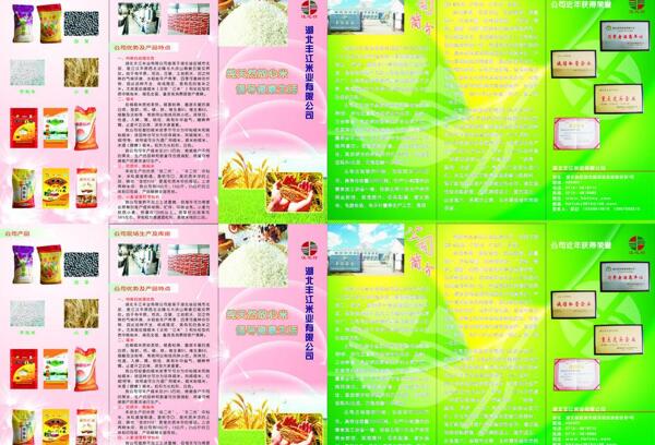 豐江米單頁圖片