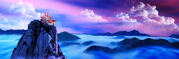高空風(fēng)景畫