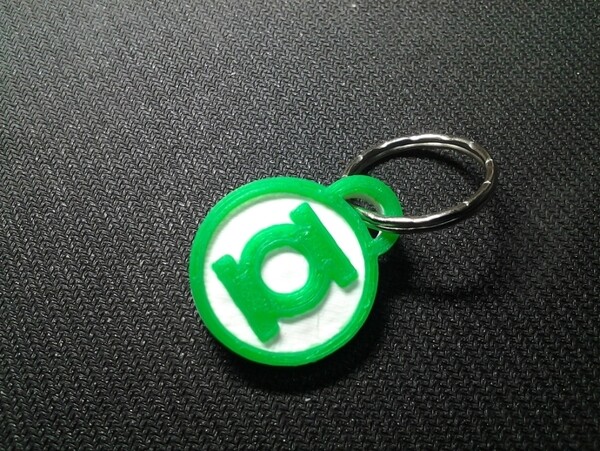 绿色灯笼钥匙扣