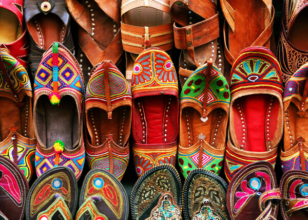印度布鞋图片