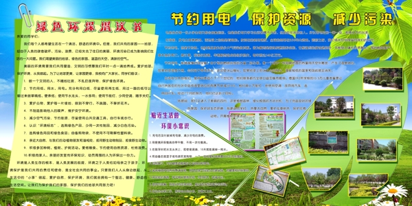 環(huán)保宣傳展板圖片
