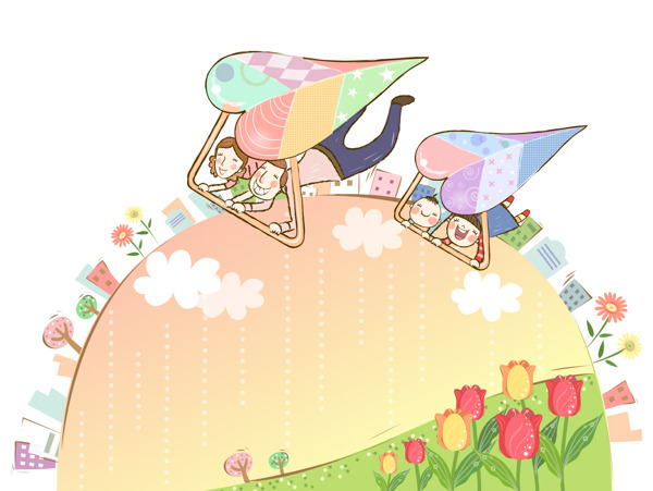 花朵插畫
