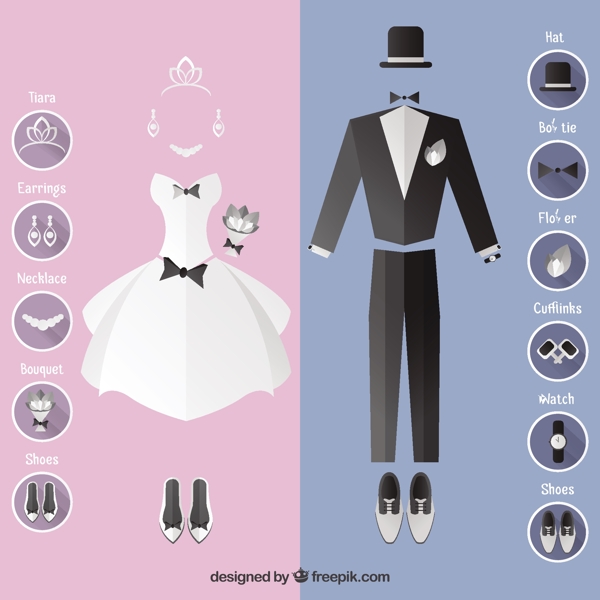 婚紗禮服及配件