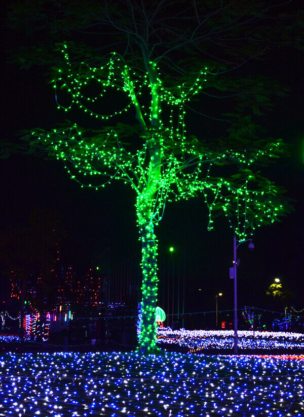 霓虹灯树