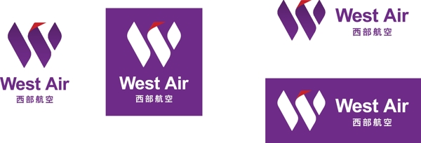西部航空最新完整版logo