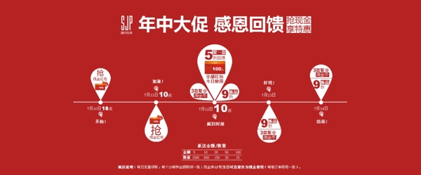 淘寶年終大促海報(bào)背景文字psd文件