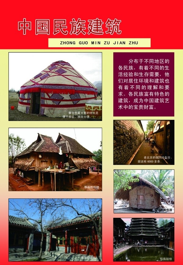 中国民族建筑图片