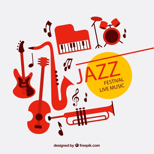国际爵士乐日乐器图片