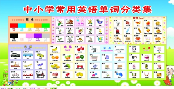 英語單詞圖片