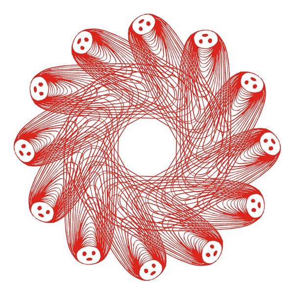旋轉(zhuǎn)頭紋圖片