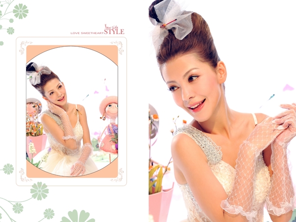 美麗日記婚紗模板