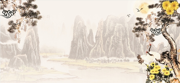 中國風(fēng)背景