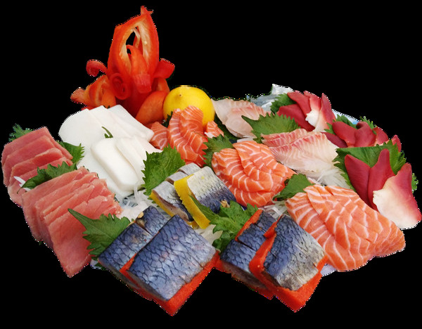 鲜美海鲜日式料理美食产品实物