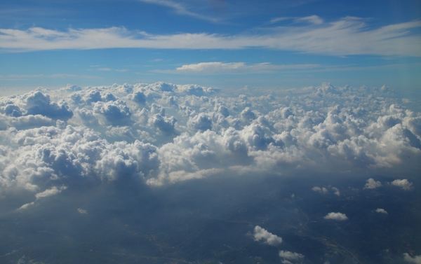 云层景观图片