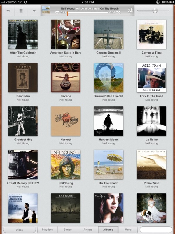 ios5ipad音乐应用光线或黑暗