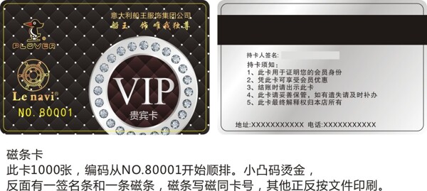 黑色貴賓卡