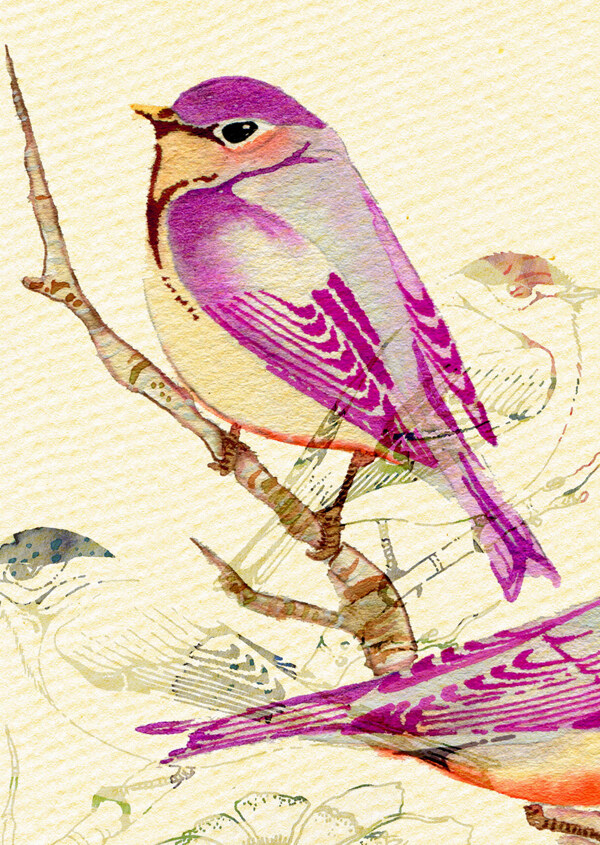 位圖插畫時尚插畫動物插畫藝術效果免費素材