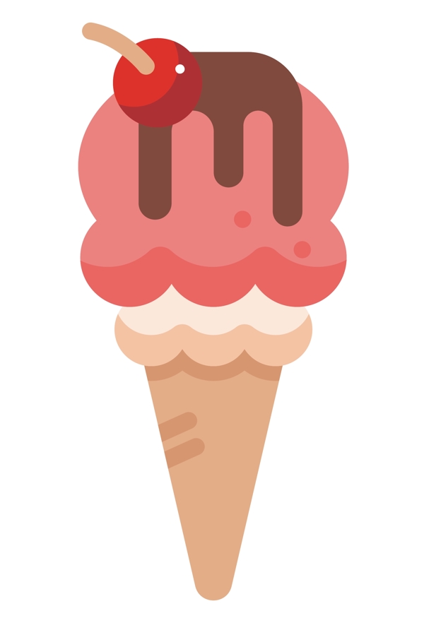 草莓奶油冰淇淋插图