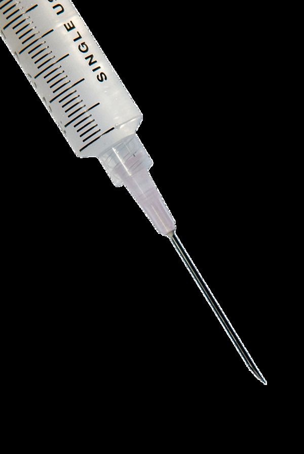 塑料针管注射器免抠png透明素材