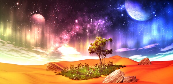 魔幻背景圖片