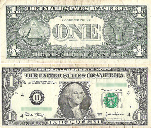 美元钱夹图片