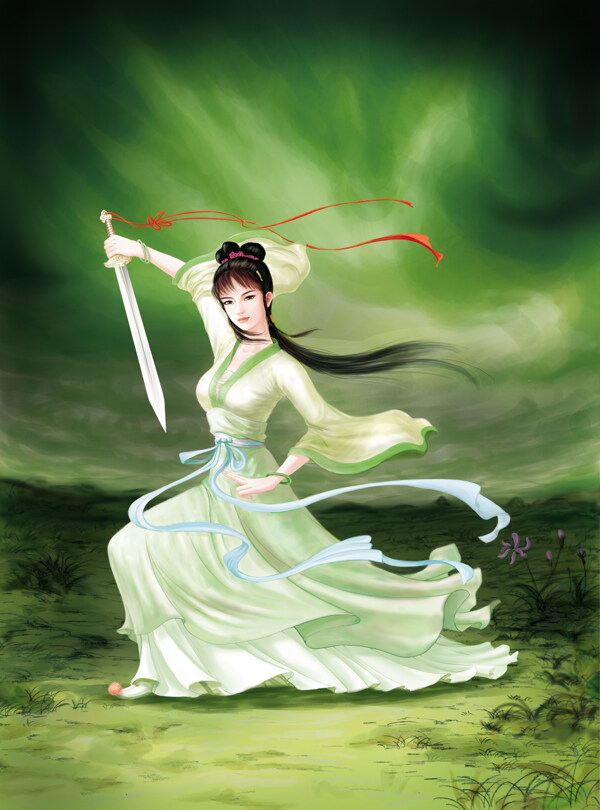 女俠圖片